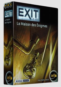 JEU EXIT - LA MAISON DES ENIGMES (FR) - NIVEAU DÉBUTANT